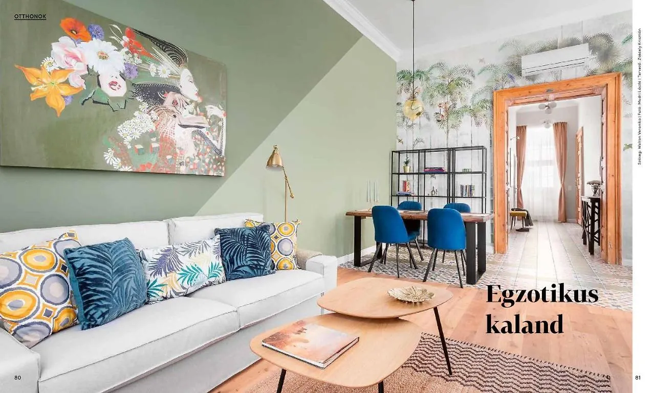 Urban Jungle For Real Treasure Seekers Budapest Apartment